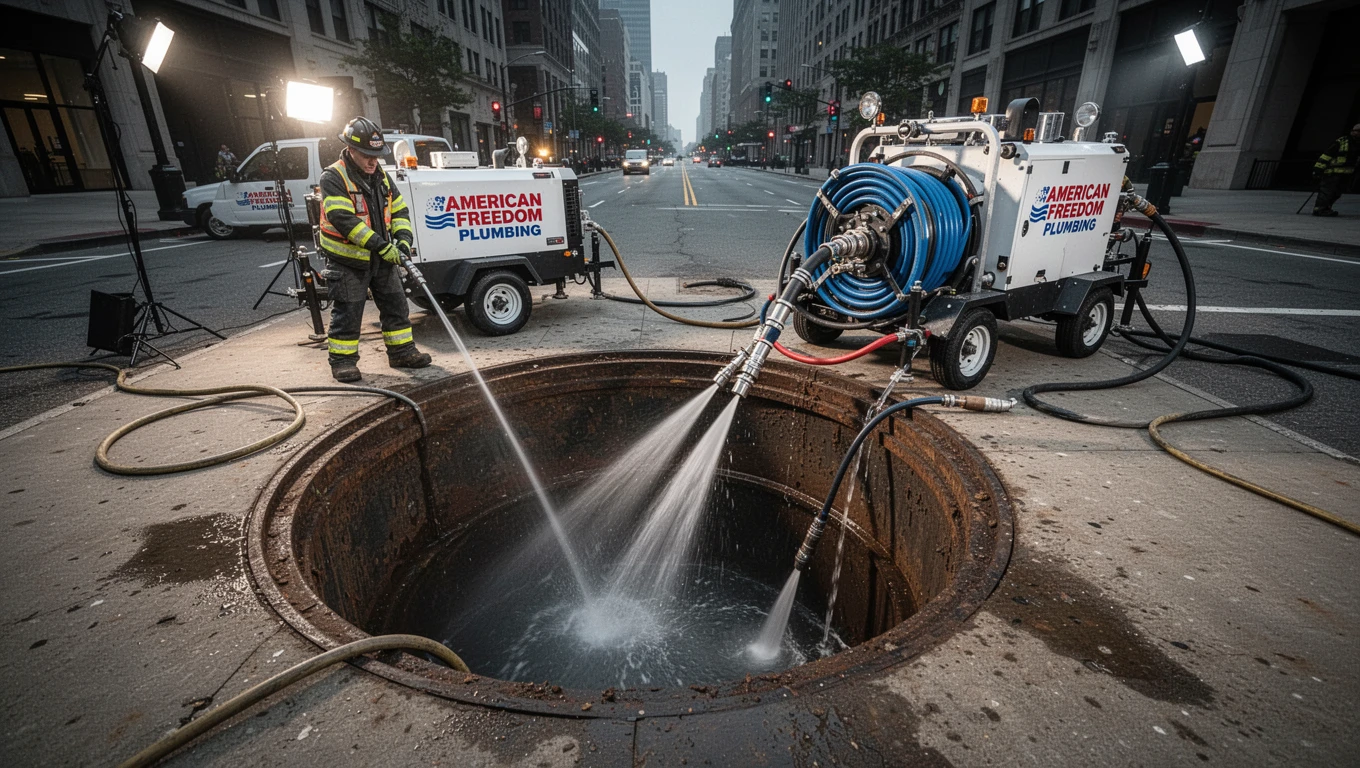 Commercial Sewer Jetting