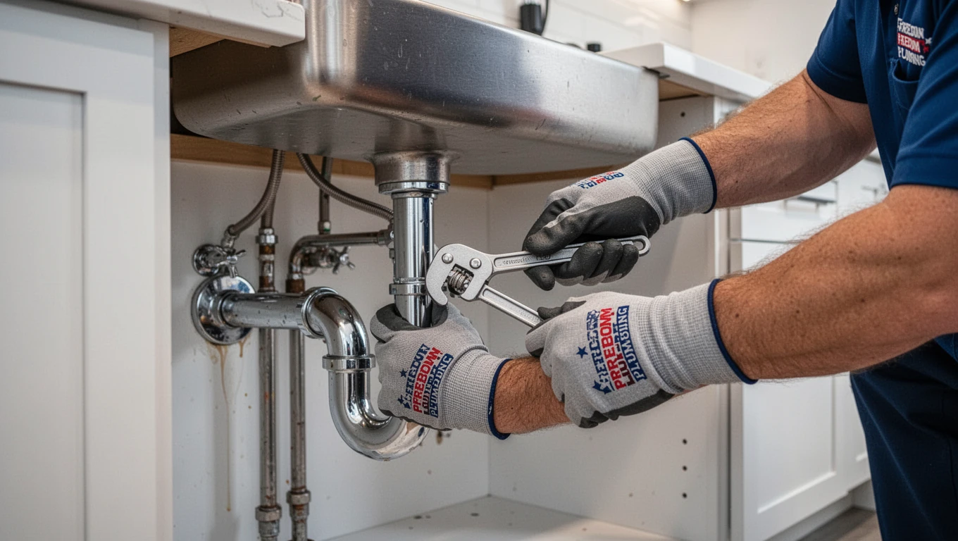 Leak Under Kitchen Sink Repair